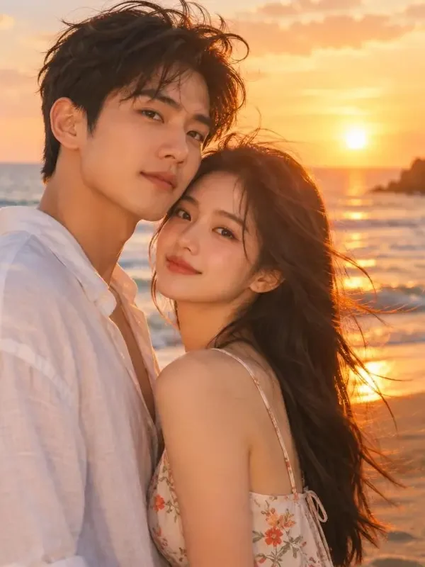 海边的甜蜜婚约 AI漫剧热门短剧 海边的甜蜜婚约封面