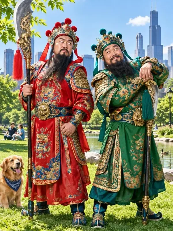 门神的相亲角 AI漫剧热播短剧 门神的相亲角封面